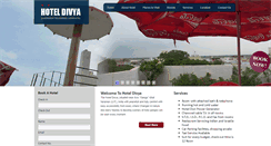 Desktop Screenshot of hoteldivya.com